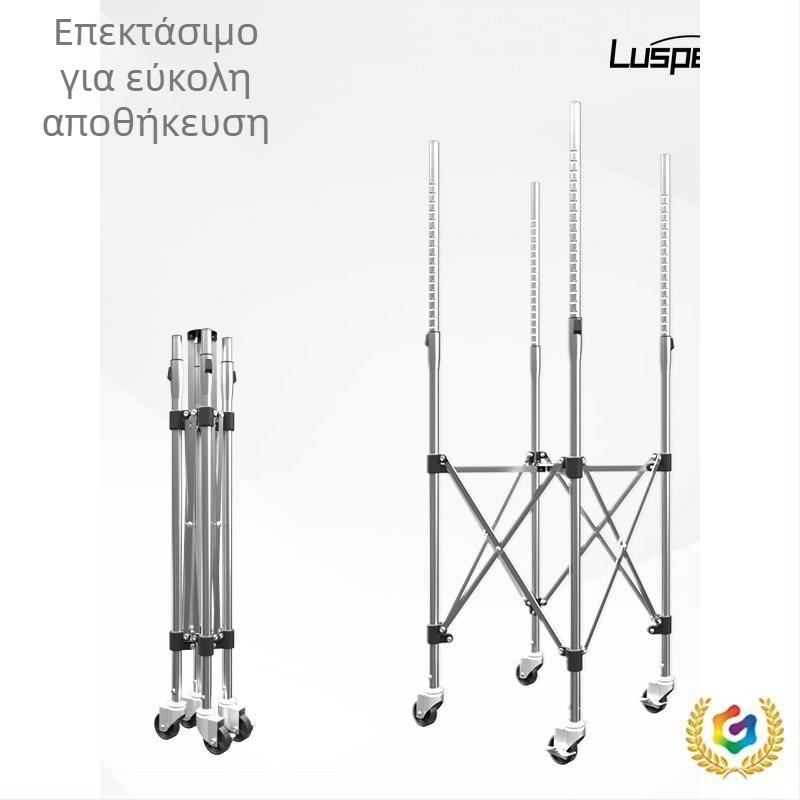 Φορητό καρότσι για μπάλες τένις με μεγάλο καλάθι και σύστημα πολλαπλών μπάλων