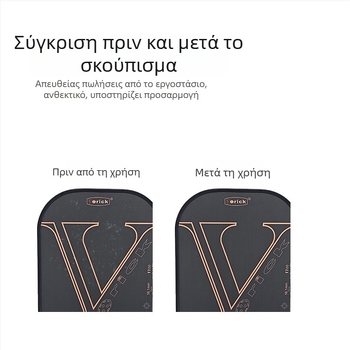 Καθαριστής ρακέτας από καουτσούκ με εκτύπωση λογότυπου, προσαρμόσιμος για τένις