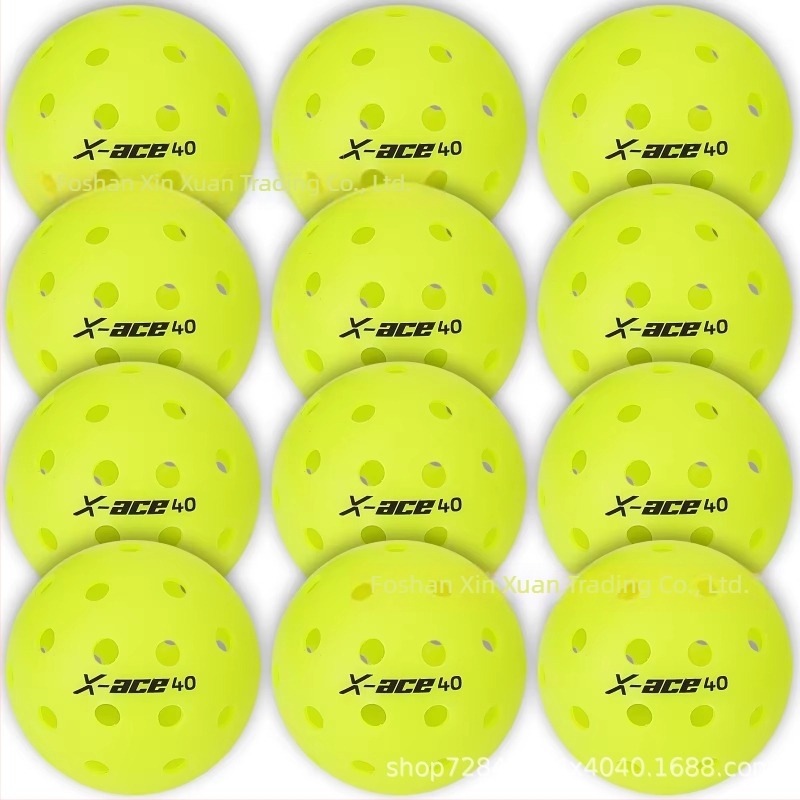 AMASPORT Pickleball Μπάλα, 40 Τρύπες, USAPA-certified, rotomolded αγωνιστική μπάλα