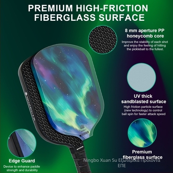 Σετ ρακέτας pickleball από fiberglass, mozkuib, 225 g