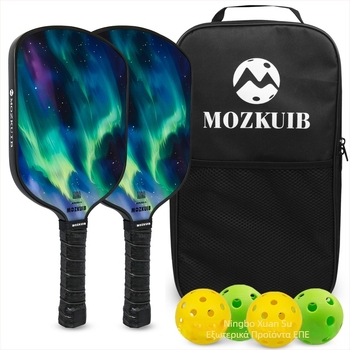 Σετ ρακέτας pickleball από fiberglass, mozkuib, 225 g