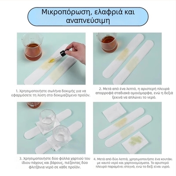 Έμπλαστρο γείσου καπέλου, μιας χρήσης – απορροφά τον ιδρώτα, προστατεύει από τη βρωμιά, χωρίς λογότυπο