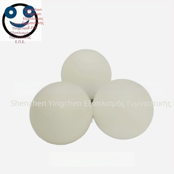 Φωτεινή μπάλα χόκεϊ PVC για χόκεϊ σε δρόμο και χόκεϊ στον πάγο, 50 g, σκληρότητα 60–70°, εκτυπωμένο λογότυπο