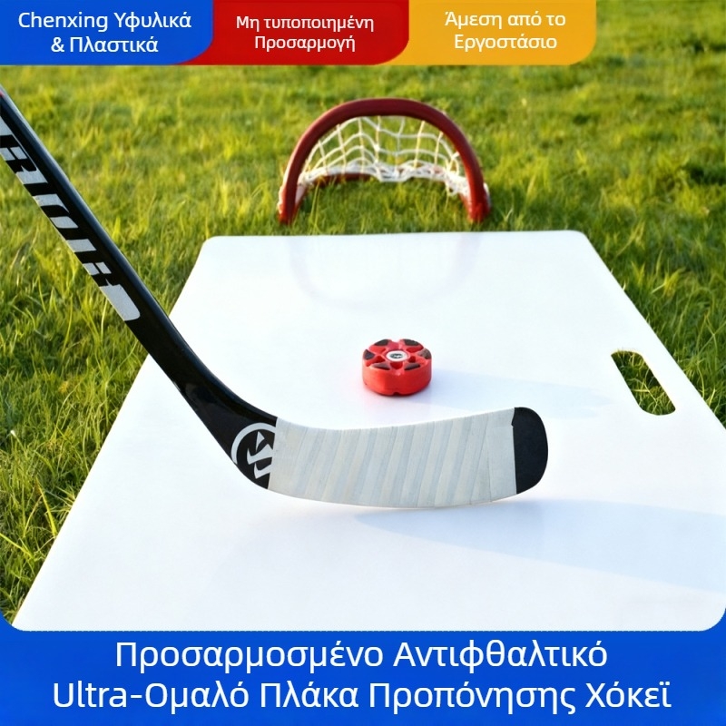 Πίνακας προπονήσεων χόκεϊ από πολυαιθυλένιο, πλαστικά εξαρτήματα, μοντέλο 10, πρότυπο ποιότητας 1