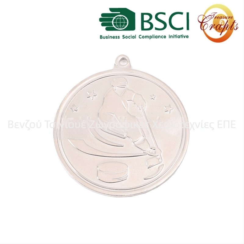 Μετάλλια από κράμα ψευδαργύρου για αθλητικά γεγονότα, προσαρμόσιμα με εκτύπωση λογότυπου