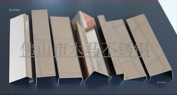 Προφίλ από ανοξείδωτο ατσάλι με U-σχήματος αυλακωτή για περιγράμματα πορτών, γραμμές τοίχων και άκρες οροφής, με ενσωματωμένο διπλής όψης πλαίσιο εικόνας