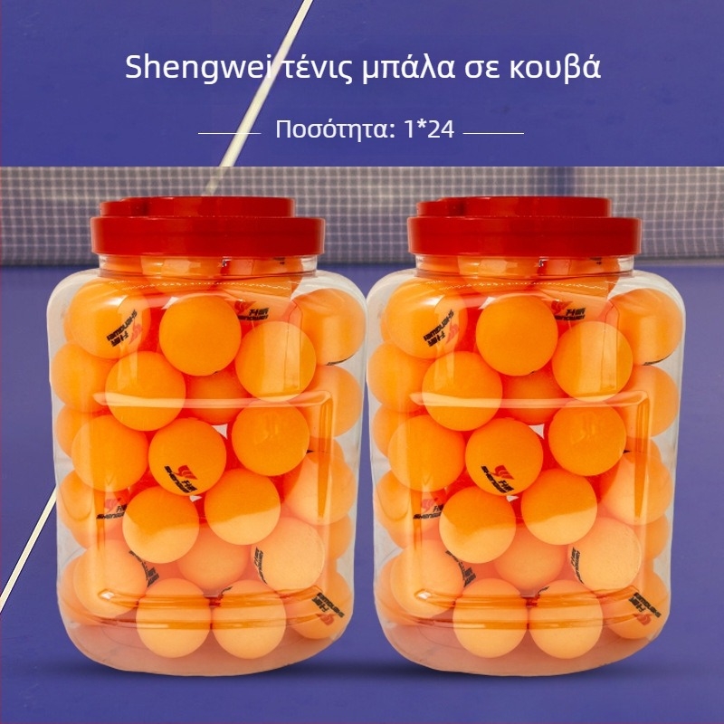 Shengwei ABS μπαλάκια επιτραπέζιας αντισφαίρισης – δυνατότητα λογότυπου, προσαρμόσιμα, για προπονήσεις και αγώνες