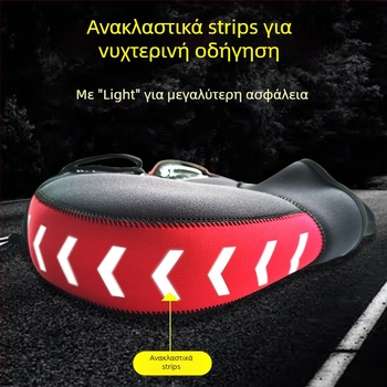 Γάντια μοτοσικλέτας, κοντά, Υλικό: Καουτσούκ/Πλαστικό, Μεσαίο Πάχος, Γάντια για ποδηλασία για άσκηση, μετακίνηση, ποδηλασία