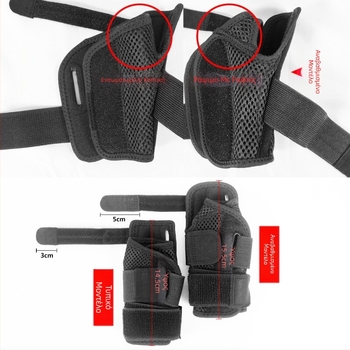 Προστασία χεριού για αντίχειρα – προστασία τένοντα, παλάμη από νάιλον, ιμάντας συμπίεσης, σταθεροποίηση δακτύλου