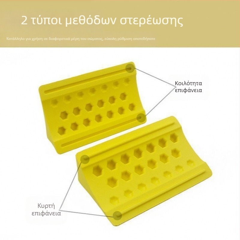 Τρίγωνικό EVA μπλοκ γιόγκα για άνοιγμα ώμων, απελευθέρωση περιτονίας και αποκαταστατική εκπαίδευση