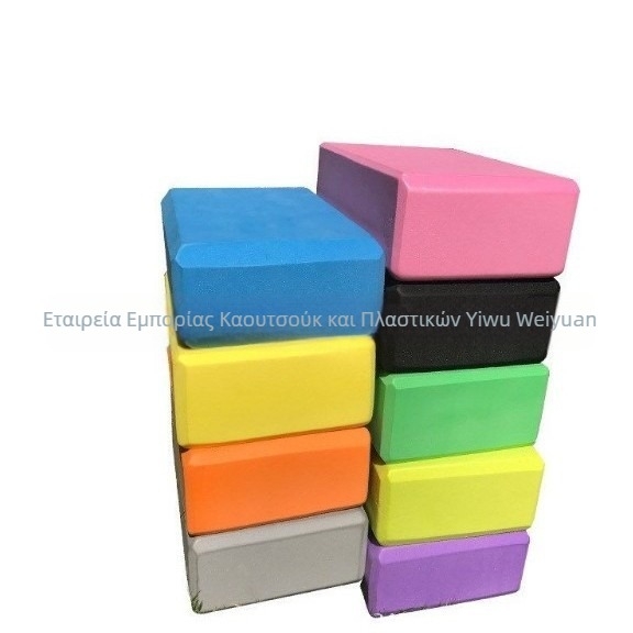 Μπλοκ γιόγκα - EVA αφρός, μάρκα Hongbuji; βάρος ±150 g; κατάλληλο για μασάζ υγείας και γυμναστική
