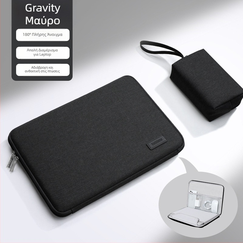 Τσάντα φορητού υπολογιστή Tykson, συμβατή με Lenovo, Apple, Xiaomi, Dell, Huawei και MateBook 14 · Oxford ύφασμα, εσωτερική θήκη