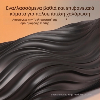 Επαγγελματικός κύλινδρος αφρού EVA για γιόγκα και μασάζ – στερεός κύλινδρος για χαλάρωση μυών, μασάζ στην πλάτη και εκγύμναση ποδιών