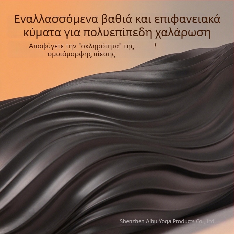 Επαγγελματικός κύλινδρος αφρού EVA για γιόγκα και μασάζ – στερεός κύλινδρος για χαλάρωση μυών, μασάζ στην πλάτη και εκγύμναση ποδιών