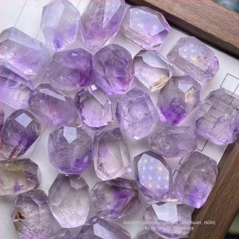 Συστατικά DIY για βραχιόλι: φυσικοί κρύσταλλοι Super Seven, ελεύθεροι λίθοι, οικολογική επεξεργασία, ευγενικό μοτίβο, λογοτεχνικό ρετρό στυλ, άνοιξη 2025