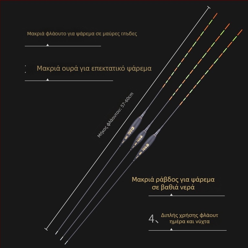 Folk Artists Nano κατακόρυφος drift πλωτήρας ψαρευτικός