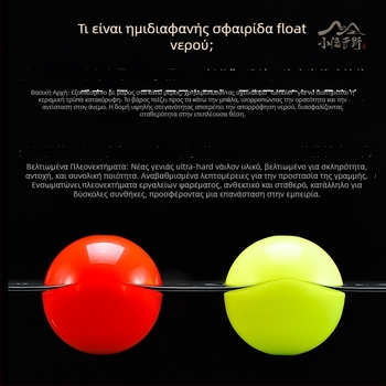 Πλωτήρας για ψάρεμα σε βράχους, ναϊλον κατασκευή, πλωτήρες για ψάρεμα