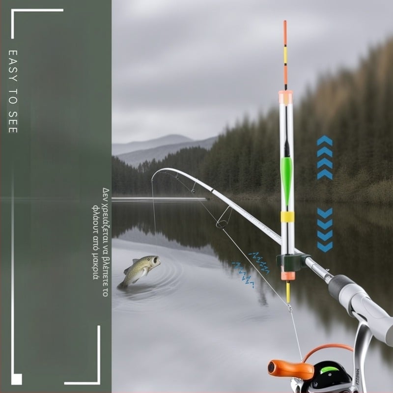 Wickert Αλιευτικός Πλωτήρας με Κάθετη Δραστηριότητα και Ψηφιακή Νυχτερινή Λειτουργία, Παραλιακός Πλωτήρας, Σύνθετο Υλικό