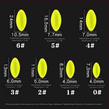 Heng Zhixing Seven-Star bean-Type Float και Olive-Type Float, Υλικό Bubble, Αλιευτικός πλωτήρας, Κίνα