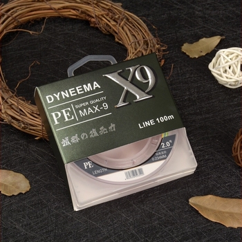 Soren PE κύρια γραμμή αλιείας, υπερανθεκτική, 100 τεμάχια