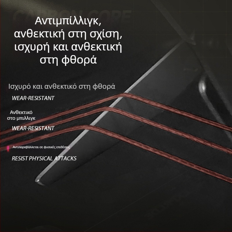 Σετ PE γραμμής αλιείας με πυρήνα άνθρακα για μακρινές ρίψεις (Υλικό: PE; Προέλευση: Zhejiang; Χρήση: άγριο ψάρεμα)