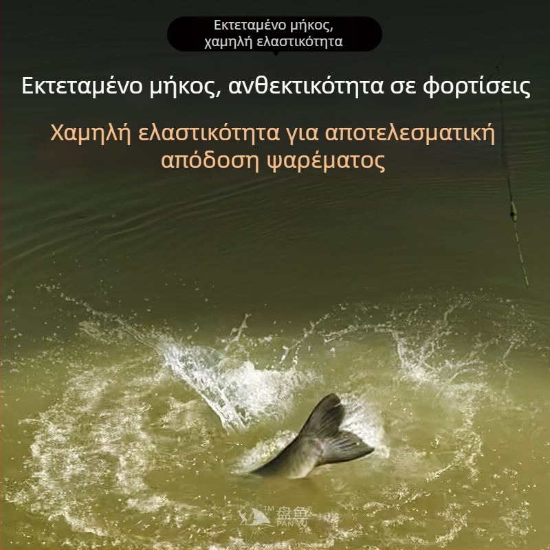 Σετ γραμμών για μεγάλα ψάρια: κύρια γραμμή χωρίς μόλυβδο και γραμμή trolling — Νάιλον νήμα, μήκος κατόπιν παραγγελίας, Προέλευση: Baoding, Hebei, Αλιευτικό μέρος: Black Pit