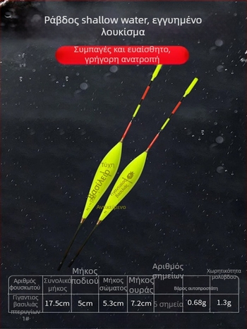 Σετ γραμμής με κατακόρυφο πλωτήρα και διπλά αγκίστρια, έτοιμο προς χρήση, κύρια γραμμή συμπεριλαμβάνεται (Υλικό: μεταξωτό λουλούδι; Μήκος: Άλλο; Τόπος αλιείας: Άλλος)