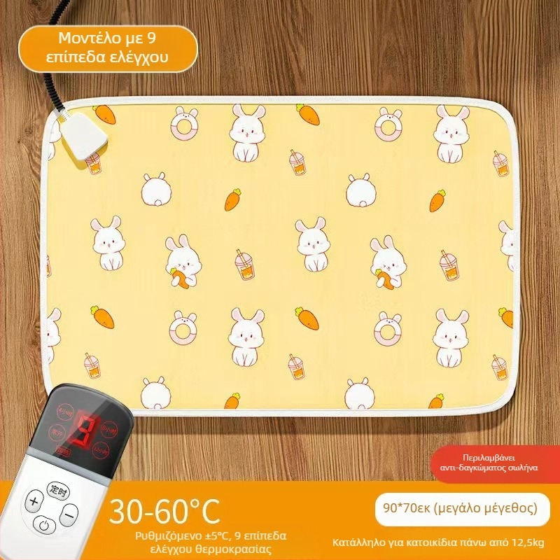 Θερμαινόμενη επιφάνεια για σκύλους — PVC υλικό, καθαρίζεται με σκούπισμα, εύκολη εγκατάσταση