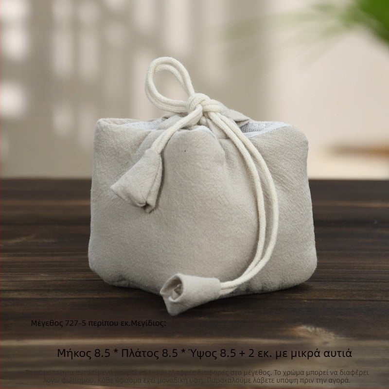 Σετ για τελετή τσαγιού με θήκη από ύφασμα για αποθήκευση, λογότυπο εκτυπωμένο, Ten brocade, 30–70 g, συσκευασία OPP