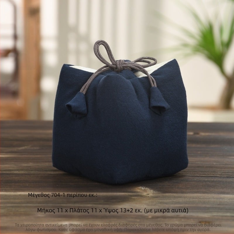 Σετ για τελετή τσαγιού με θήκη από ύφασμα για αποθήκευση, λογότυπο εκτυπωμένο, Ten brocade, 30–70 g, συσκευασία OPP