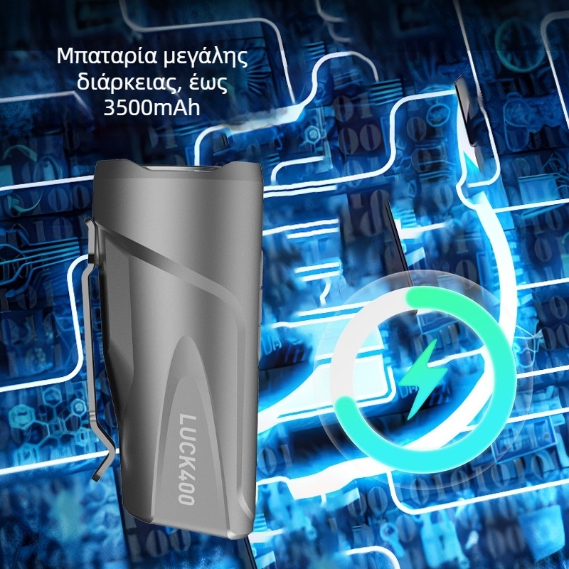 K66 Καταγραφικό/Κάμερα για υπαίθρια ποδηλασία με τοποθέτηση στο τιμόνι, 120° πεδίο προβολής, 2.0 MP αισθητήρας, έως 64 GB TF κάρτα, ενσωματωμένη παροχή ενέργειας