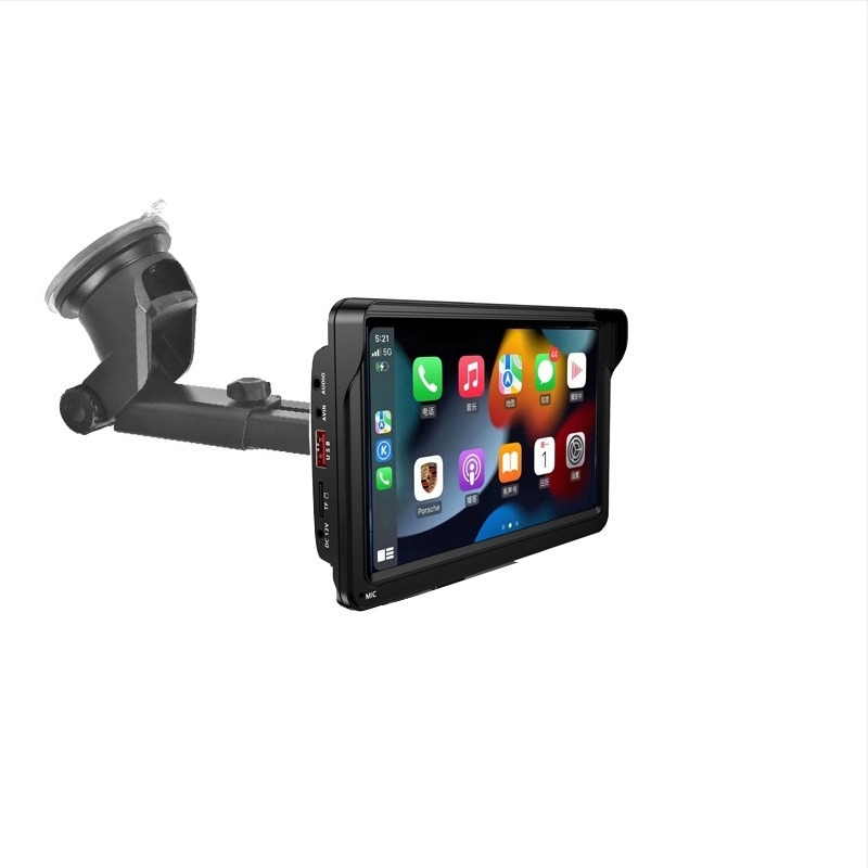 CarPlay σύστημα ενημέρωσης αυτοκινήτου 7 ιντσών με LED οθόνη, Bluetooth, SD Κάρτα, MP5 αναπαραγωγή βίντεο, τροφοδοσία από αναπτήρα, μοντέλο D217