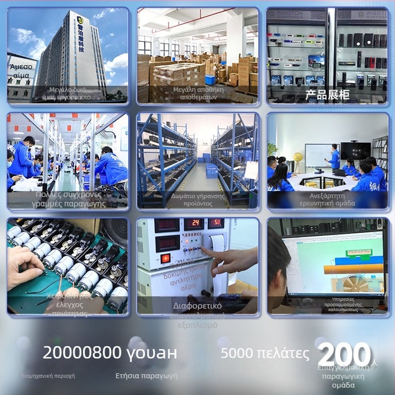 MP008-2 Αντλητής ελαστικών αυτοκινήτου με ρυθμιζόμενη πίεση, ροή αέρα 25 L/min, 2000W, 5V