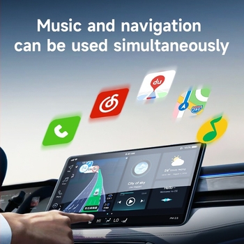 Ασύρματος προσαρμογέας CarPlay (Μοντέλο 4105, διεπαφές USB και Type-C, iOS 10+, RAM 1GB, βάρος 68g)