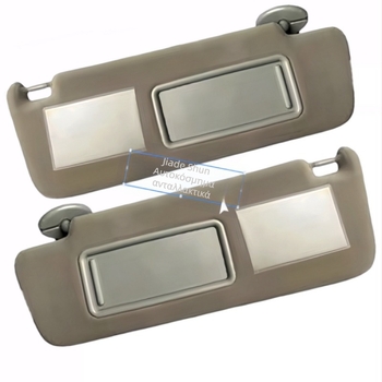 Ηλιοπροστατευτική козірκα για Toyota Land Cruiser Prado LC 03-09, κωδ. 74310-6A020-A1, PVC, τοποθέτηση με κλικ