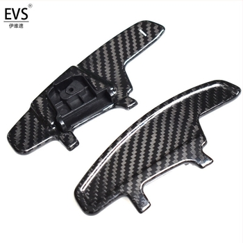 Ivy Speed EVS ανθρακονημάτινες λαβές αλλαγής ταχυτήτων για τιμόνι, προσαρμοζόμενες, συμβατές με Volkswagen Golf 7