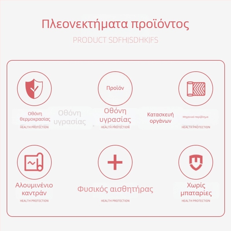 Μετρητής θερμοκρασίας και υγρασίας για σαουνα, βιομηχανικός αδιάβροχος, υψηλή ακρίβεια, ανάλυση 0.1°C, σφάλμα θερμοκρασίας ±0.5°C, σφάλμα υγρασίας ±5% RH