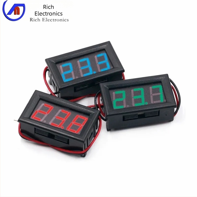 Ψηφιακός μετρητής θερμοκρασίας νερού με ρυθμιζόμενο γωνιακό σχεδιασμό