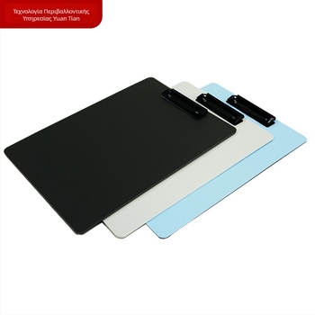 Προσαρμοσμένος φάκελος A4 από πλαστικό με ισχυρό κλιπ και πίνακα γραφής