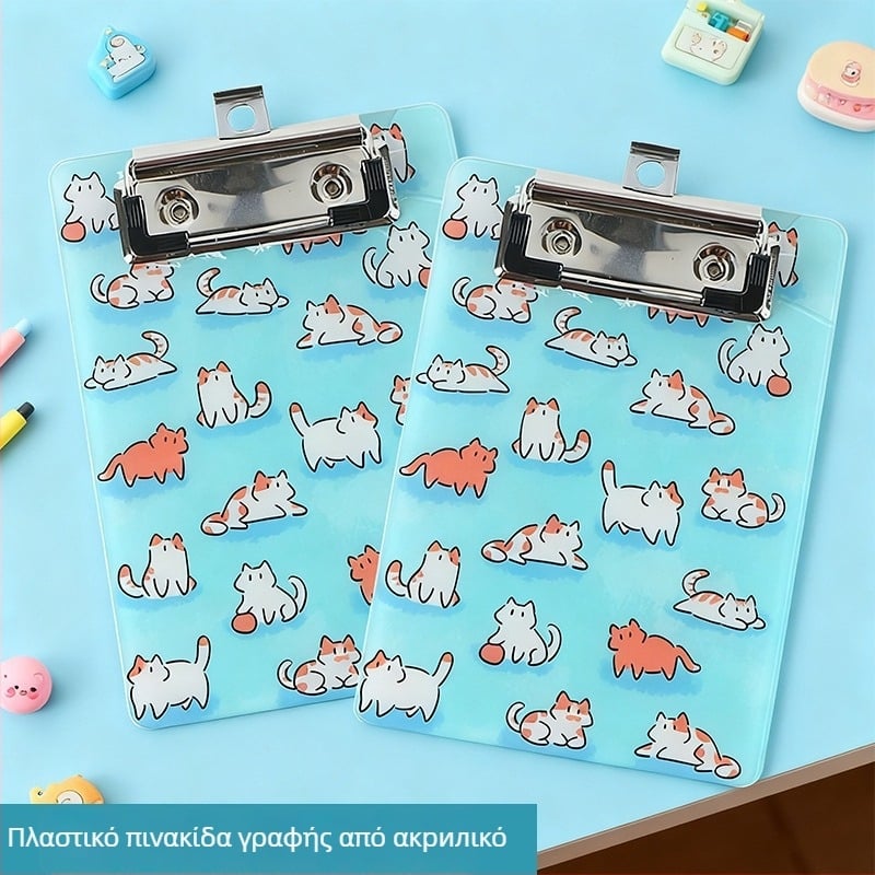 Ακρυλικός κλιπμπορντ με ένα ισχυρό κλιπ, προσαρμοσμένος σχεδιασμός, πάχος πλάκας 3 mm