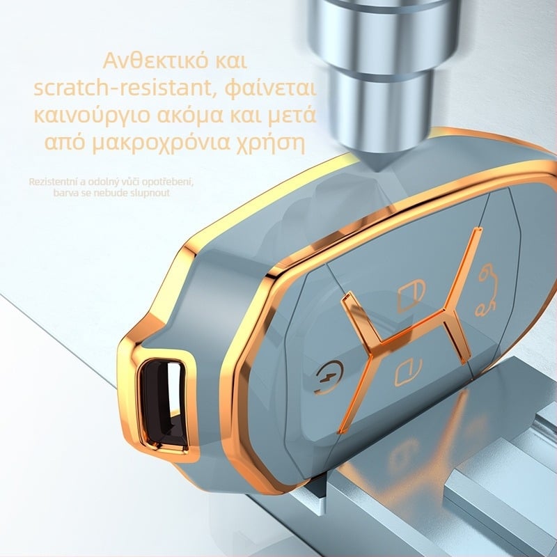 Κάλυμμα Κλειδιού Lynk & Co 03/02/03+ – PU Υλικό, Εθνοτικό Στυλ, Κέλυφος Προστασίας με Ολική Κάλυψη, Χωρίς Παραμετροποίηση