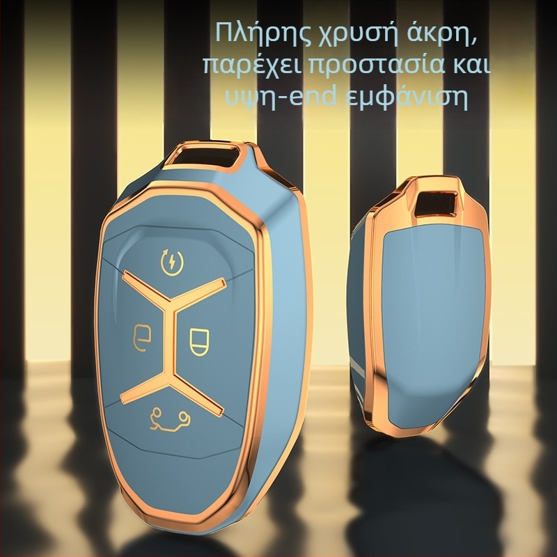 Κάλυμμα Κλειδιού Lynk & Co 03/02/03+ – PU Υλικό, Εθνοτικό Στυλ, Κέλυφος Προστασίας με Ολική Κάλυψη, Χωρίς Παραμετροποίηση