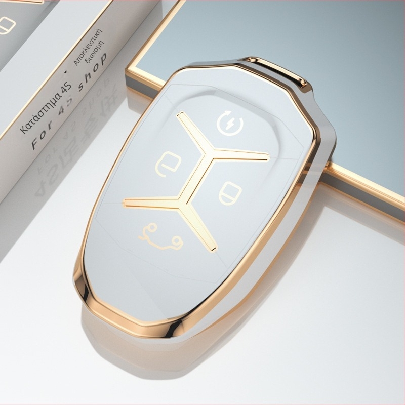 Κάλυμμα Κλειδιού Lynk & Co 03/02/03+ – PU Υλικό, Εθνοτικό Στυλ, Κέλυφος Προστασίας με Ολική Κάλυψη, Χωρίς Παραμετροποίηση