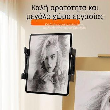 Μεταλλικό καθολικό στήριγμα αυτοκινήτου για τηλέφωνα και tablets με κλιπ, Μοντέλο D001, συμβατό με Apple, Huawei και Xiaomi