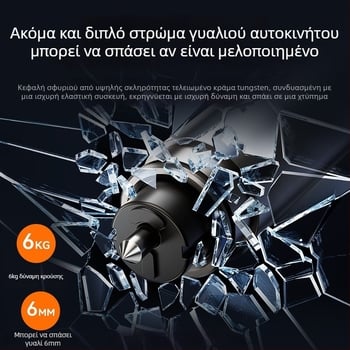 Momax 1-Move 2-in-1 Cutting Safety Hammer