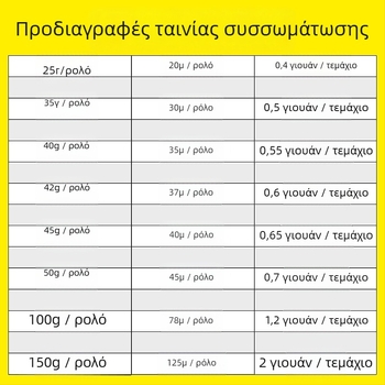 Συσκευαστικό σκοινί (PP υλικό, μάρκα Descendants, πλάτος 3-4 mm, πάχος 0,02 mm)