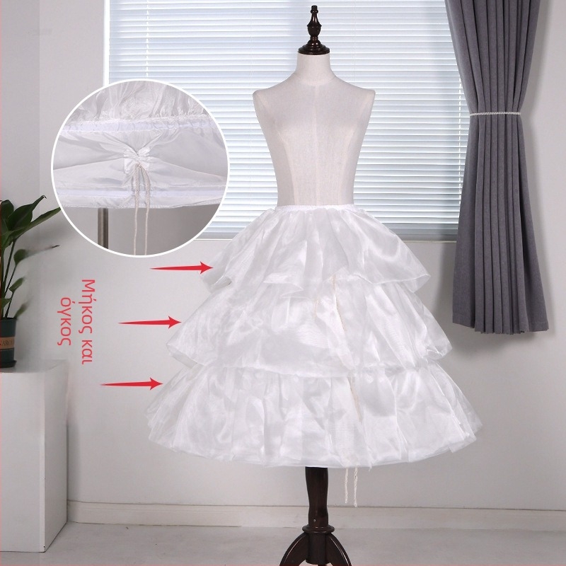 Lolita κορσέ χωρίς οστά με ρυθμιζόμενα οστά, cosplay ημι-φούστα, Άνοιξη 2023