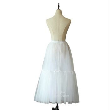 Φούστα cake με εσωτερική στήριξη, χωρίς κόκαλα bustle, ύφασμα 95%+, στυλ socialite