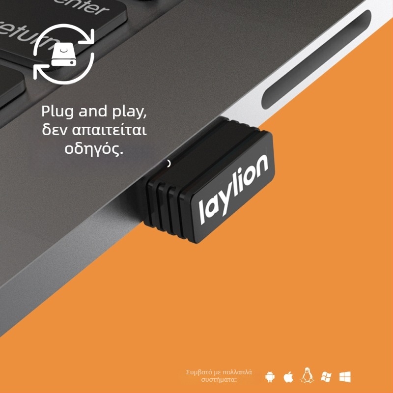 Laylion MJ523S USB 2.0 Μαύρος Mouse Jiggler – Αυτόματος κίνηση δείκτη για αφύπνιση υπολογιστή