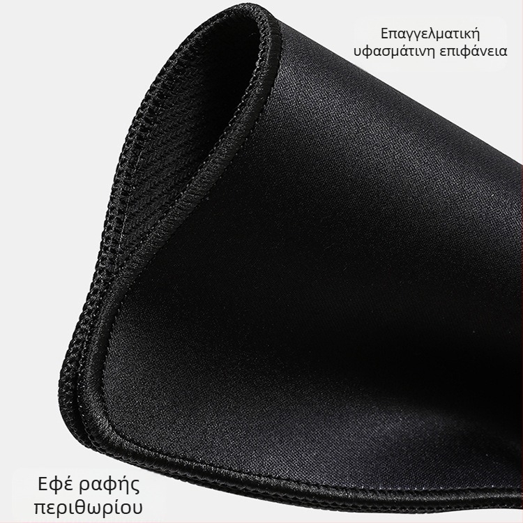 Pad ποντικιού, φυσικός καουτσούκ, αντιολισθητικό, ραφτές άκρες, θερμική μεταφορά